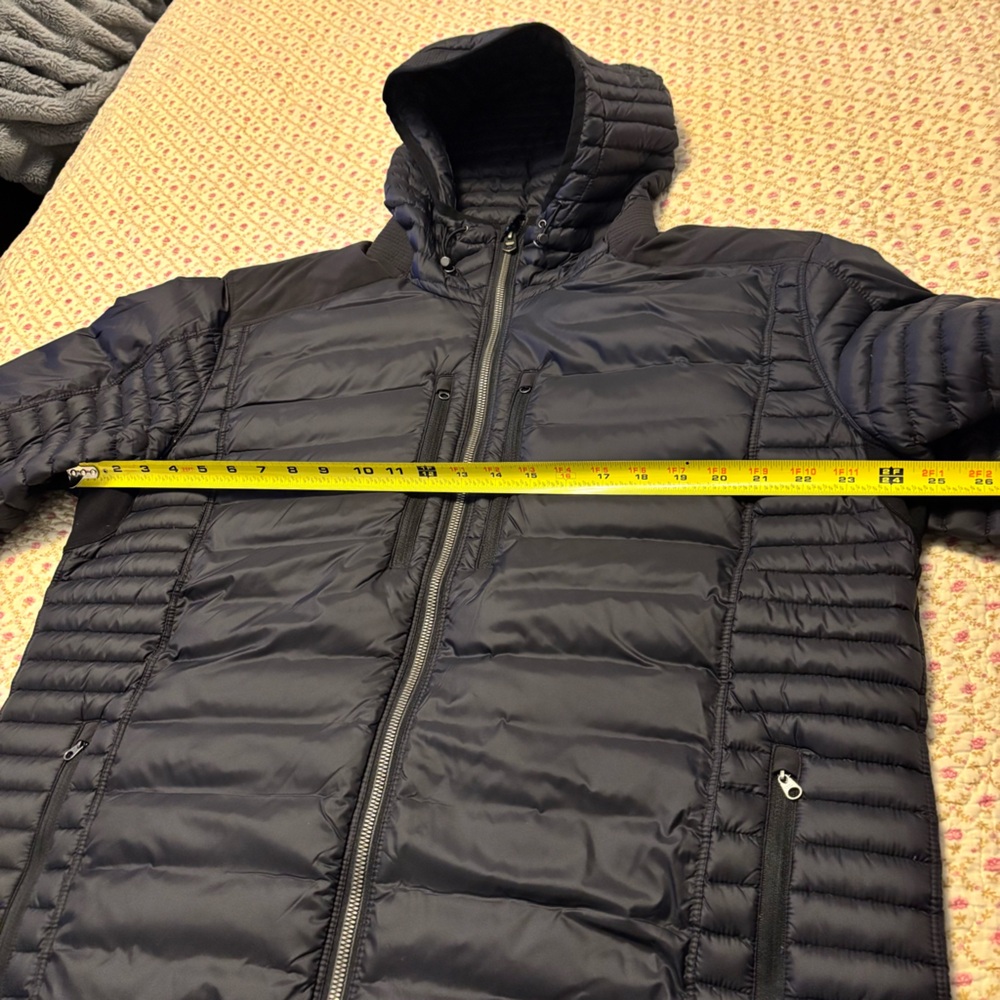 Kuhl Spyfire Hoody Puffer Jacket Goosed Down Men’s Black Size XL Gorpcore Active - Picture 7 of 16